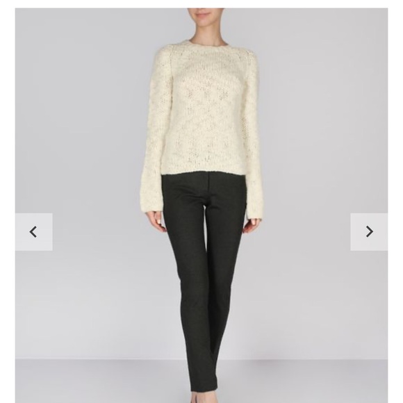 Derek Lam Women's Cream Knit Sweater 100% wool new without tag - Picture 2 of 11